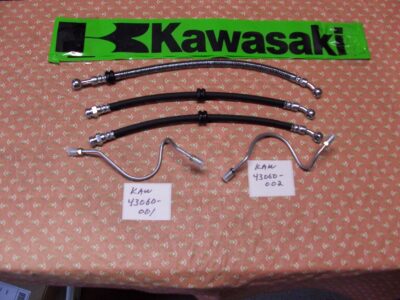 KAWASAKI H1/H2 DUAL DISC BRAKE CONVERSION HOSE/LINE NEW KIT